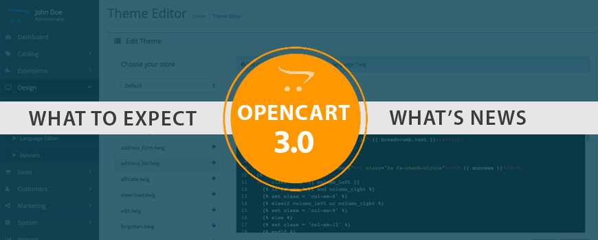 OpenCart 3.0 – What to Expect and What’s News